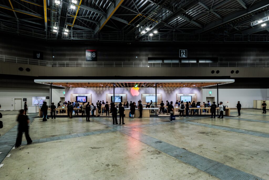 EDIX 2026 Apple特別出展ブース「The Lab」全景